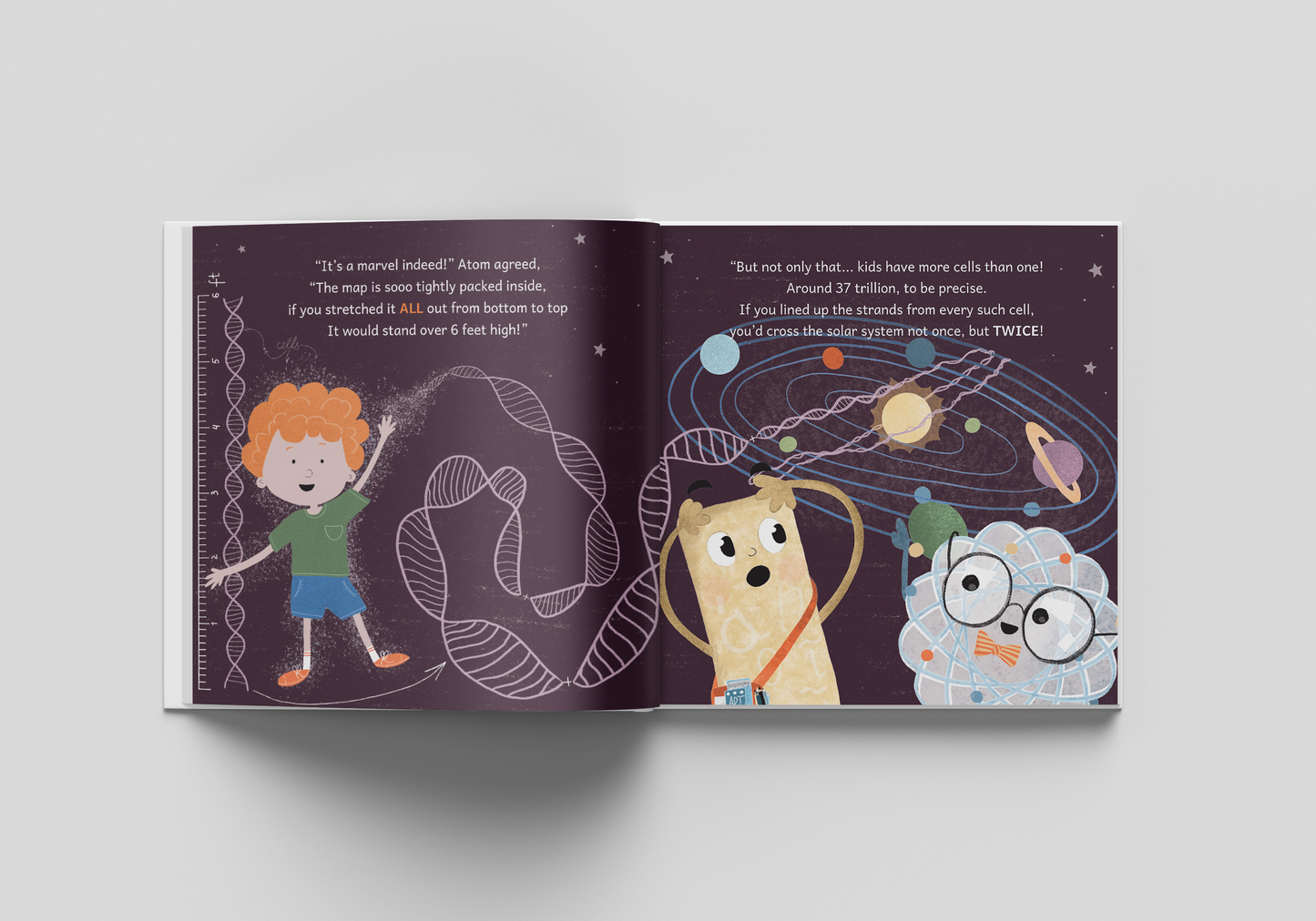 Atom & Iota: The Map of Life