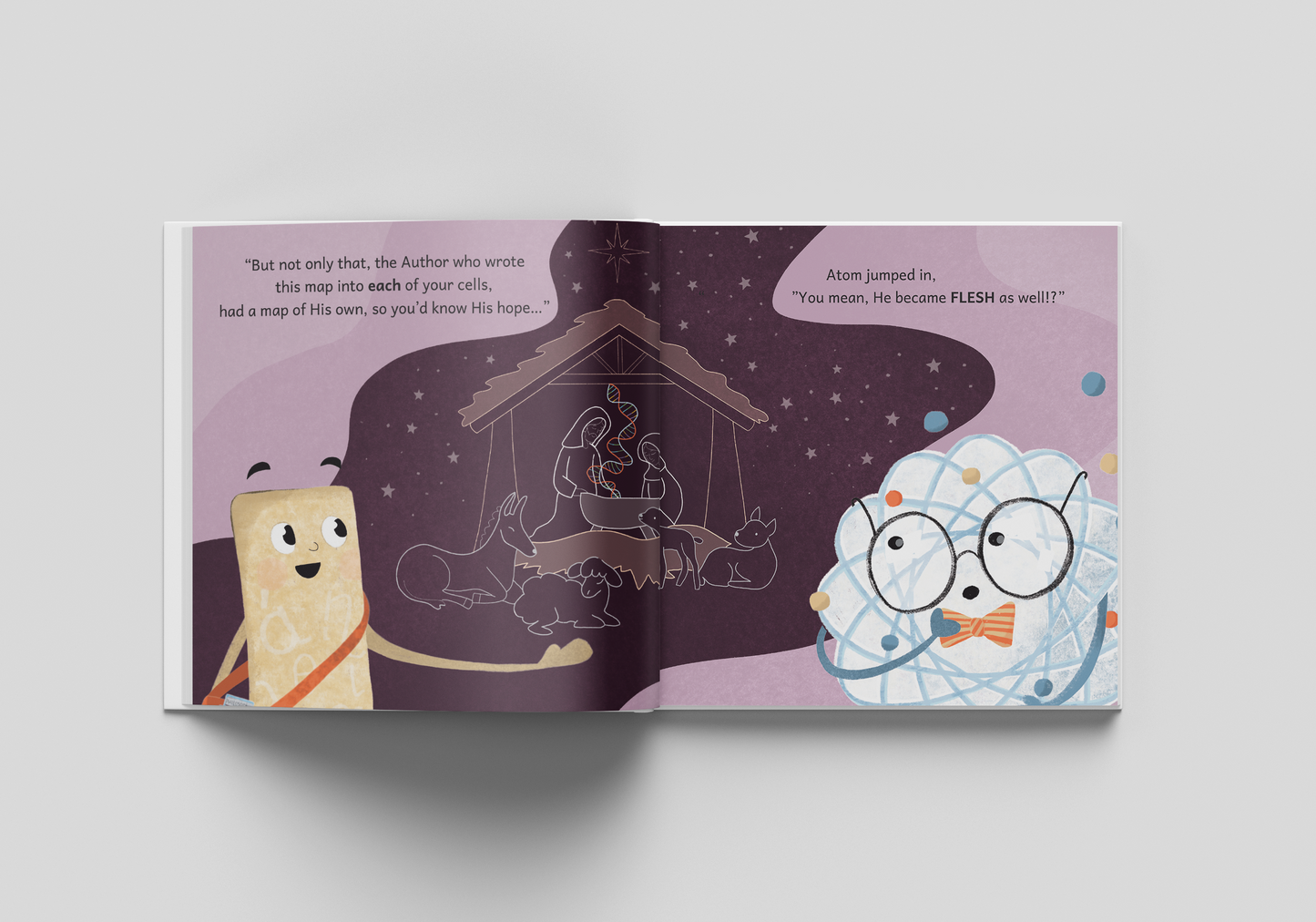 Atom & Iota: The Map of Life
