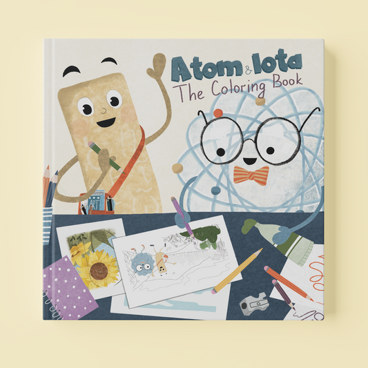 Atom & Iota: The Coloring Book