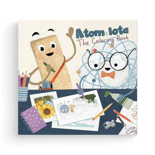 Atom & Iota: The Coloring Book